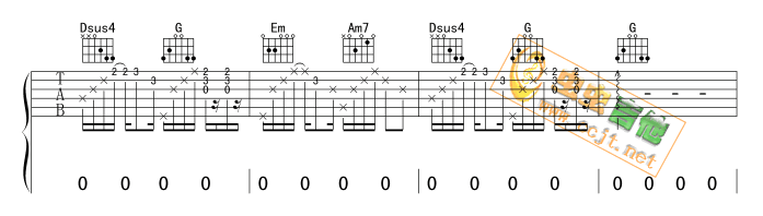 不得不爱吉他谱子-4