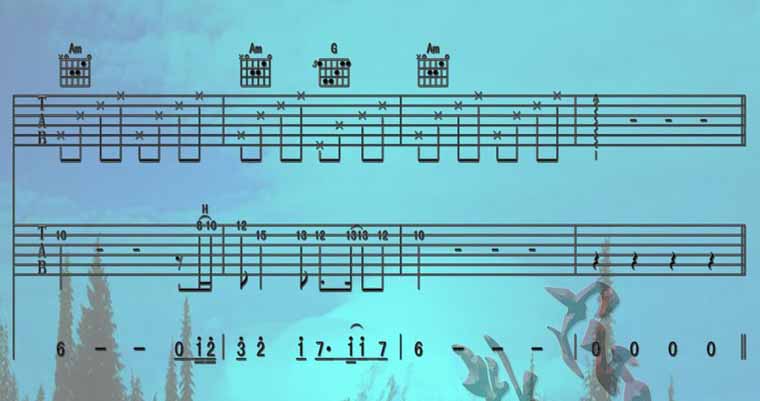 Endelss Horizon_蓝色天际专辑－Bandari 班得瑞吉他谱子-3